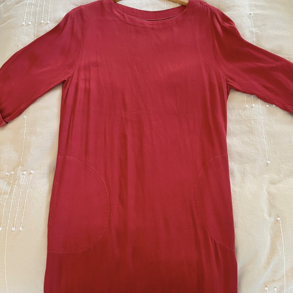 Holding Horses Red Midi Dress from Anthropologie